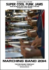 Super Cool Funk Jams Marching Band sheet music cover